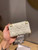 Dior Caro Mini zipper clutch 5087 White
