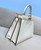 Fendi 70193 Peekaboo ISEEU MEDIUM White Leather Bag - luxibagsmall