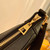 LV M46002 Louis Vuitton Bagatelle Mini Hobo Handbag Black