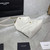 Saint Laurent Lou lou Puffer Mini Shoulder Bag YSL 620333 White Gold