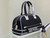 Dior M6202 Medium Dior Vibe Zip Bowling Bag Black Smooth Calfskin