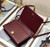 Dior S0855 Dior Lady Dior Pouchblack Ultramatte Cannage Calfskin Wine Red - Voguebags