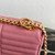Prada 1BD108 Medium Leather Prada Diagramme Bag Pink