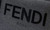 Fendi 8BH372 Sunshine Large Gray Flannel Shopper Bag 8266c