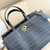 Burberry Small Cotswolds Tote 81113441 Bag Black crocodile pattern