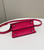 Fendi 8BN335 Peekaboo ISeeU Petite Padded Nappa Leather Bag Red