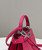 Fendi 8BN335 Peekaboo ISeeU Petite Padded Nappa Leather Bag Red