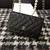Chanel A68052 Wallet on Chain bag lambskin Imitation Pearls gold Black