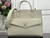 LV M55846 Louis Vuitton Lockme Tote MM Leathers M55818 Bag White - luxibagsmall