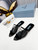 Prada 1I901M Brushed leather Slingback pumps Shiny Leather Sandals Shoes P91068