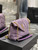 YSL 577476 Saint Laurent Puffer Small Bag In Quilted Lambskin Leather Purple