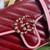 Gucci 583571 GG Marmont Multicolour mini top handle bag Wine Red