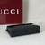 Gucci 857622 Medium Shoulder Bag Leather Black GG