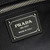 Prada Route medium leather tote bag 1BG660 Black