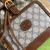 Gucci 674147 Backpack with Interlocking G Beige and ebony