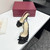 Dior Women Bow Heeled Slingback Sandal KCO579SAT_S10W Satin D10042