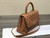 Chanel A92991 Large Flap Bag With Top Handle handBag Brown