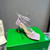 Bottega Veneta BV 651388 Mesh and Leather Sandals VBSD35964