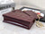 Dior S0204 Lady Dior Pouch Patent Cannage Calfskin Wine Red