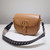 Dior M9320 Large Bobby Bag Tan Box Calfskin with Blue Oblique Strap