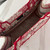 Dior M1296 Small DIOR BOOK TOTE Red and White D-Royaume d'Amour Embroidery Red and white