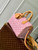 LV M21108 Louis Vuitton Speedy P9 Bandoulière 30 Bag Monogram Leather Pink