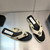 Chanel G38978 Sandals Printed Lambskin Women C91174