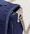 Fendi 8BR793 Midi Baguette Chain FF Fabric Bag Blue
