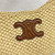 Celine  MEDIUM TILLY BAG IN RAFFIA AND CALFSKIN 119722 Nature