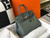 Hermes Birkin Designer Tote Bag Togo Leather 28346 Almond Green - luxibagsmall