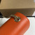 Gucci 510304 Interlocking Orange Leather Chain Cross Body Bag