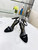 Tomford Shiny Leather Padlock Pointy Naked Sandal 105mm W228027