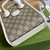 Gucci 671623 Mini Tote Bag With Lnterlocking G White