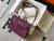 Hermes Kelly Danse  22cm Leather Bag 20358 Purple - luxibagsmall