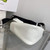 Prada Leather Prada Triangle shoulder bag 1BH190 White