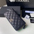 Chanel Flap Wallet Grained shiny calfskin AP2739 Black