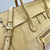 Celine L100E3GW2 MEDIUM NEW LUGGAGE IN SUPPLE Suede 123693 Apricot