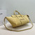 Celine L100E3GW2 MEDIUM NEW LUGGAGE IN SUPPLE Suede 123693 Apricot