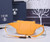 Dior 1ADPO223 Saddle Belt Bag Dior Oblique Galaxy Leather Yellow