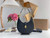 Bvlgari 291640 Serpenti Ellipse Shoulder Bag Black