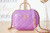 Chanel Small Vanity Case Lambskin gold-tone metal AS3066 Purple