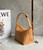 Loewe A906K75X21 Small Cubi bag in Anagram calfskin Warm Desert