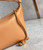 Loewe A906K75X21 Small Cubi bag in Anagram calfskin Warm Desert