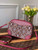 LV M57205 Louis Vuitton Since 1854 Deauville Mini Bag M57168 Wine Red