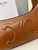Celine 198153 Shoulder Bag Cuir Triomphe in Smooth Calfskin Brown