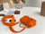 Bvlgari 291946 Serpenti Cabochon Maxi Chain Crossbody Mini Bag Orange