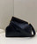 Fendi 8BP129 First Small Python leather bag 80018M Black
