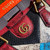 Gucci Diana Mini tote bag top handle bag Gucci â€?55661 Grey With Red
