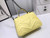 Gucci â€?47260 GG Marmont Mini Top Handle Bag Yellow - luxibagsmall