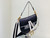 Dior Saddle Bag M0446 Black Oblique Perforated and Embossed Calfskin